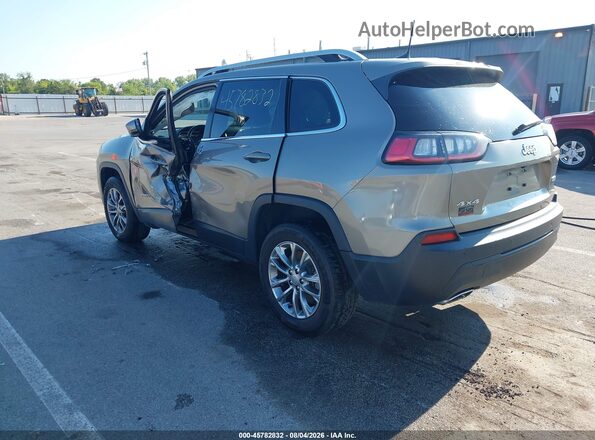 1C4PJMMX3MD185685 2021 JEEP CHEROKEE Cream Rear left