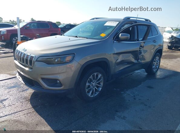1C4PJMMX3MD185685 2021 JEEP CHEROKEE Cream Front left