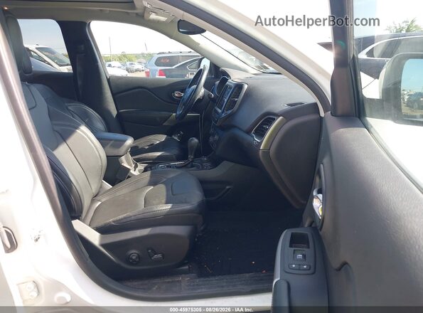 1C4PJMMX4MD145079 2021 JEEP CHEROKEE White Widok wnętrza z przodu