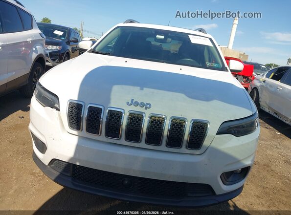 1C4PJMMX4MD145079 2021 JEEP CHEROKEE White Widok zestawu wskaźników