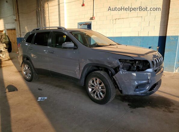 1C4PJMMX4MD236644 2021 JEEP CHEROKEE Gray Front right