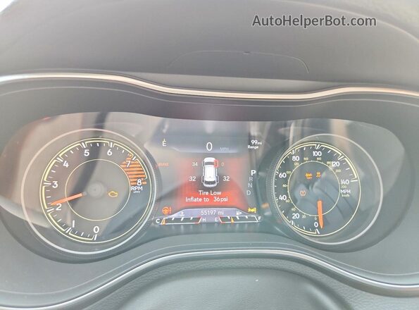 1C4PJMMX6ND520309 2022 JEEP CHEROKEE Gray Instrument cluster view
