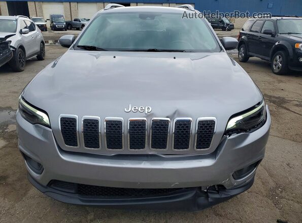 1C4PJMMX9MD178952 2021 JEEP CHEROKEE Silver Front view