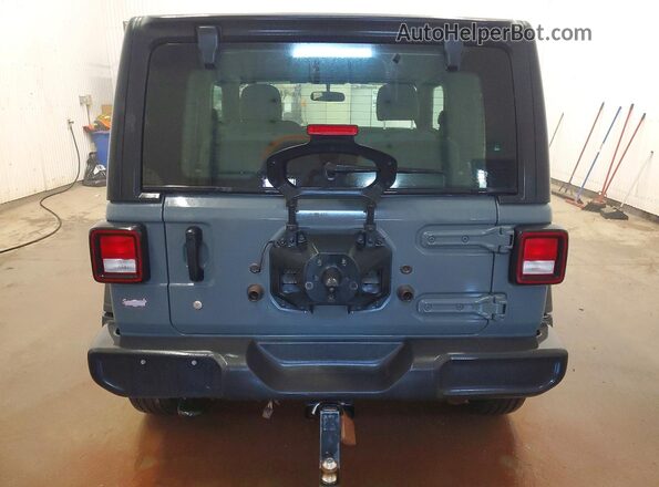 1C4PJXAG8RW297920 2024 JEEP WRANGLER Gray Rear view