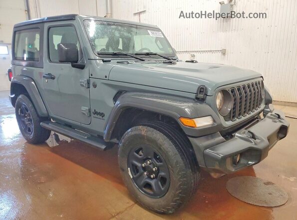 1C4PJXAG8RW297920 2024 JEEP WRANGLER Gray Front right