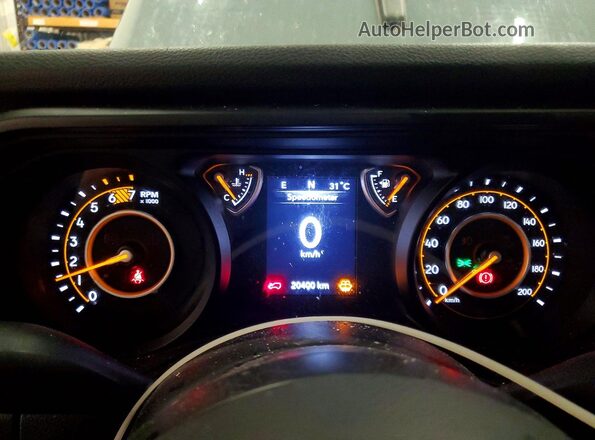 1C4PJXAG8RW297920 2024 JEEP WRANGLER Gray Instrument cluster view