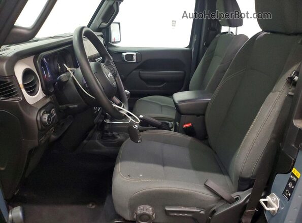1C4PJXAG8RW297920 2024 JEEP WRANGLER Gray Front interior view