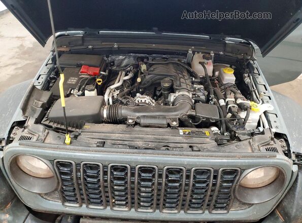 1C4PJXAG8RW297920 2024 JEEP WRANGLER Gray Engine compartment view