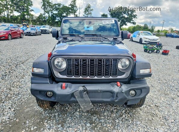 1C4PJXAG9RW331699 2024 JEEP WRANGLER Gray Front view