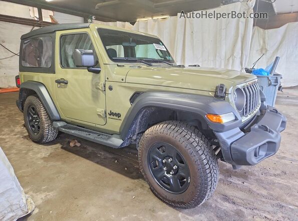 1C4PJXAN1SW520268 2025 JEEP WRANGLER Green Առջևի աջ