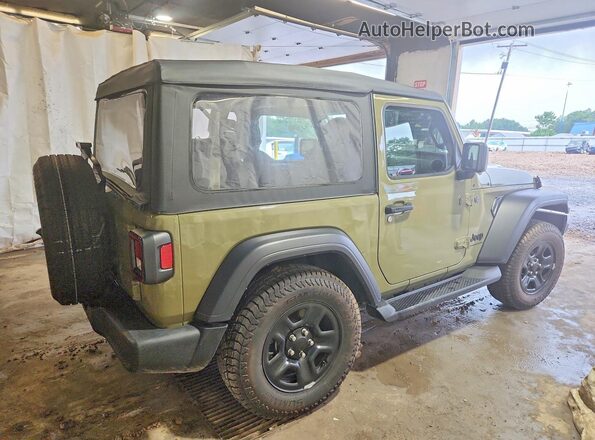 1C4PJXAN1SW520268 2025 JEEP WRANGLER Green Հետևի աջ