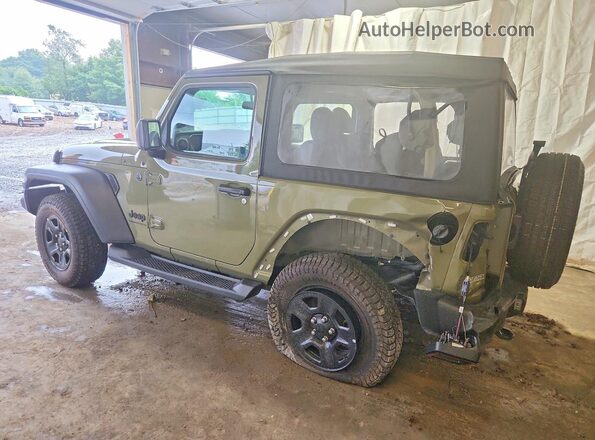 1C4PJXAN1SW520268 2025 JEEP WRANGLER Green Հետևի ձախ