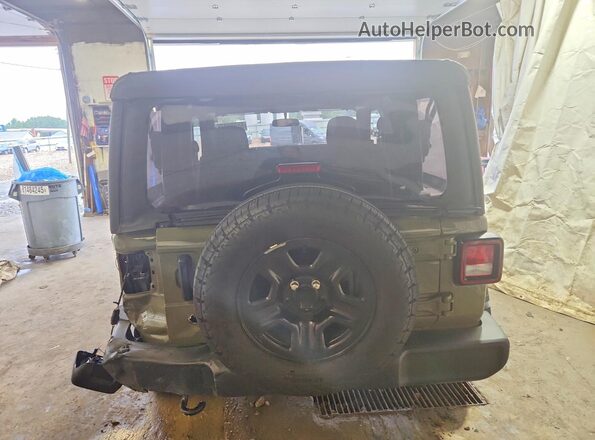 1C4PJXAN1SW520268 2025 JEEP WRANGLER Green Հետևի տեսք