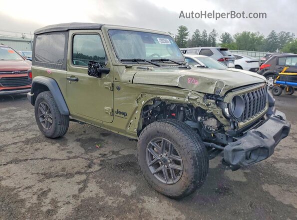1C4PJXAN1SW627241 2025 JEEP WRANGLER Green Առջևի աջ