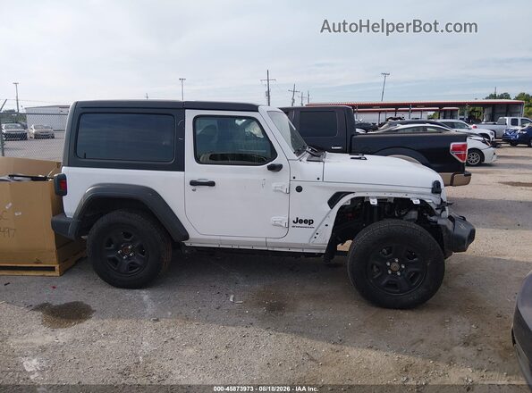 1C4PJXAN4SW545486 2025 JEEP WRANGLER Белый Панорамный вид салона 360°