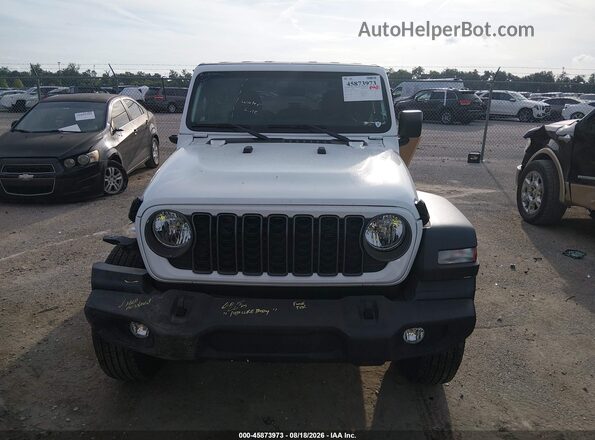 1C4PJXAN4SW545486 2025 JEEP WRANGLER Белый Вид задней части салона