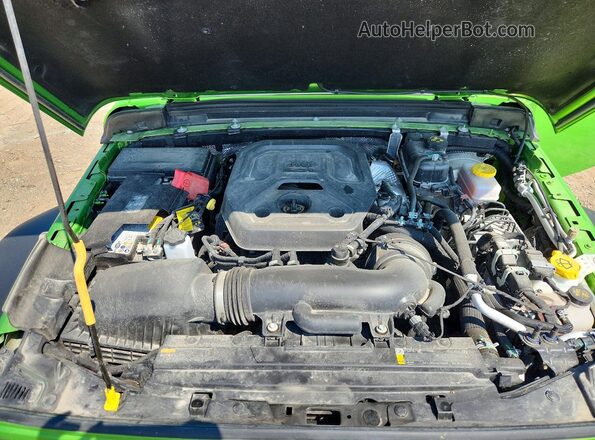 1C4PJXAN7SW575694 2025 JEEP WRANGLER Green Вид підкапотного простору