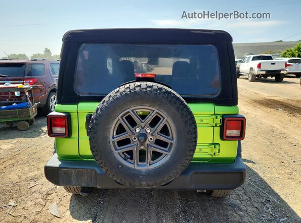 1C4PJXAN7SW575694 2025 JEEP WRANGLER Green Вид ззаду