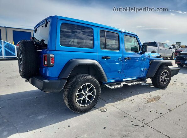 1C4PJXDG0RW226271 2024 JEEP WRANGLER Blue უკანა მარჯვენა