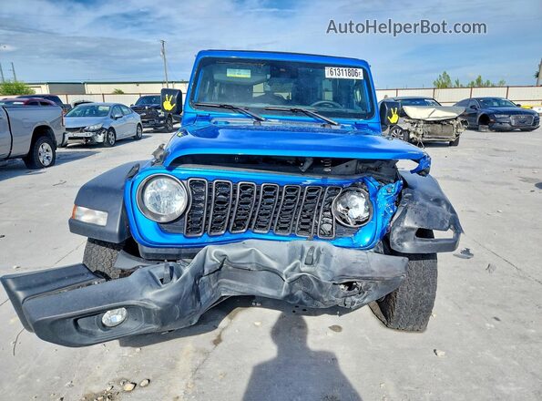 1C4PJXDG0RW226271 2024 JEEP WRANGLER Blue წინა ხედი
