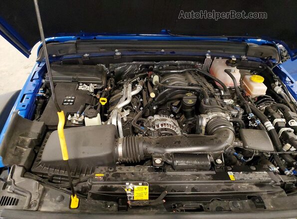 1C4PJXDG0TW181226 2026 JEEP WRANGLER Синий Вид подкапотного пространства