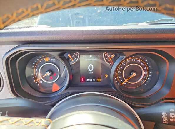 1C4PJXDG1RW239708 2024 JEEP WRANGLER Gray ხელსაწყოთა პანელის ხედი
