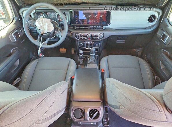 1C4PJXDG1RW239708 2024 JEEP WRANGLER Gray წინა პანელის ხედი