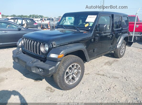 1C4PJXDG2RW253178 2024 JEEP WRANGLER Black Передня ліва чверть