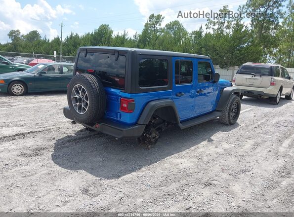 1C4PJXDG3SW627528 2025 JEEP WRANGLER Blue Tył prawy