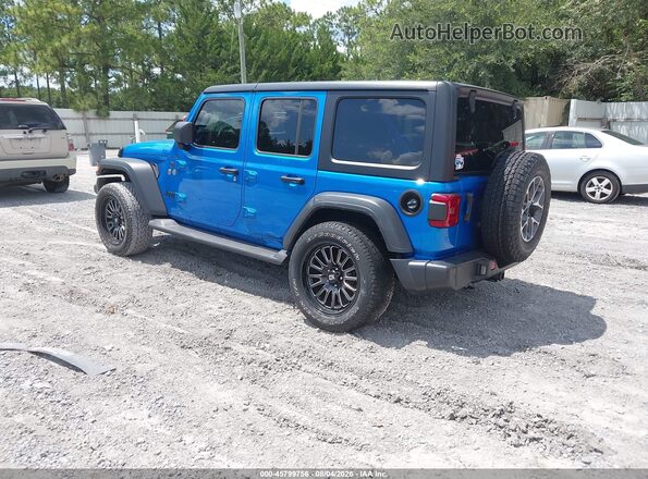 1C4PJXDG3SW627528 2025 JEEP WRANGLER Blue Tył lewy