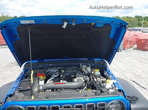1C4PJXDG3SW627528 2025 JEEP WRANGLER Blue Widok z tyłu