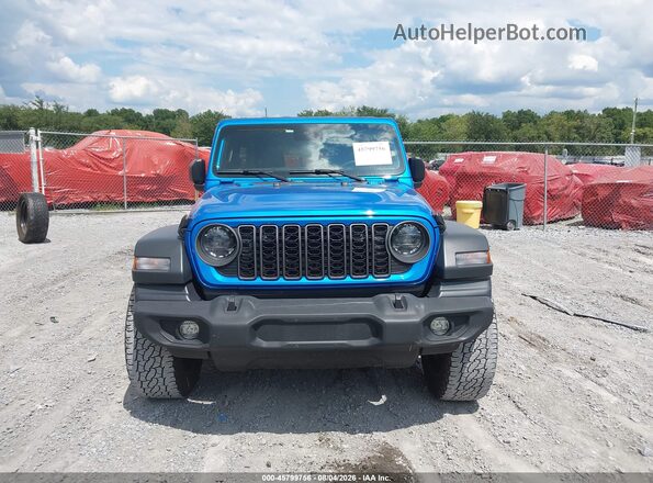 1C4PJXDG3SW627528 2025 JEEP WRANGLER Blue Widok wnętrza z tyłu
