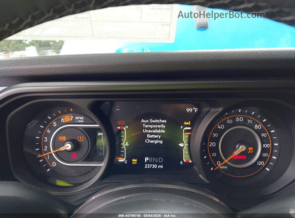 1C4PJXDG3SW627528 2025 JEEP WRANGLER Blue Widok tylnych siedzeń