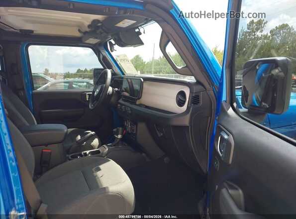 1C4PJXDG3SW627528 2025 JEEP WRANGLER Blue Widok wnętrza z przodu