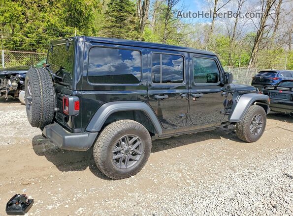 1C4PJXDG3SW654910 2025 JEEP WRANGLER Black უკანა მარჯვენა