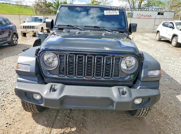 1C4PJXDG3SW654910 2025 JEEP WRANGLER Black წინა ხედი
