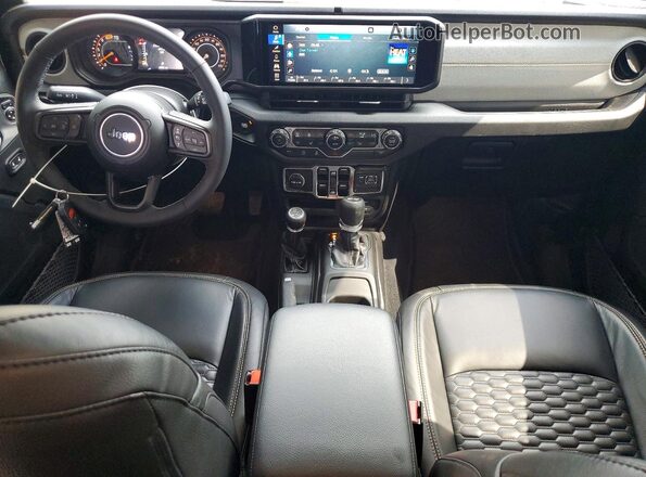 1C4PJXDG3SW654910 2025 JEEP WRANGLER Black წინა პანელის ხედი