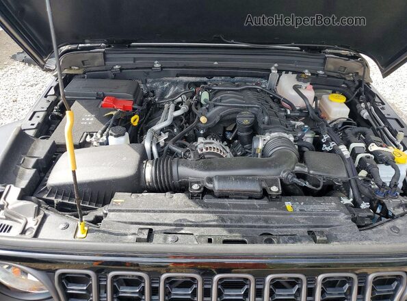 1C4PJXDG3SW654910 2025 JEEP WRANGLER Black უკანა სალონის ხედი