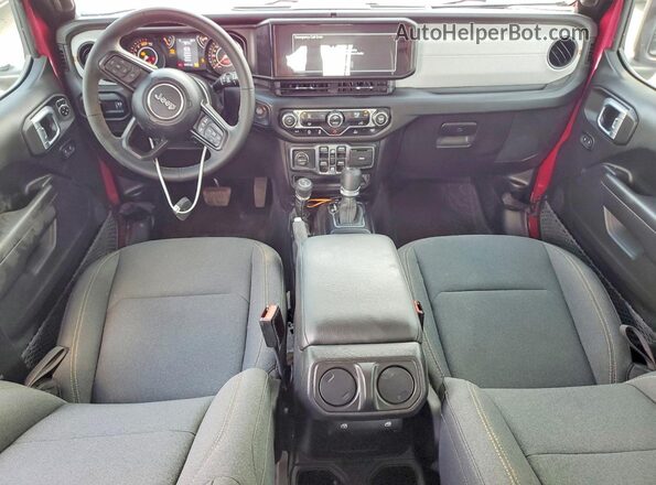 1C4PJXDG4RW353184 2024 JEEP WRANGLER White Widok deski rozdzielczej