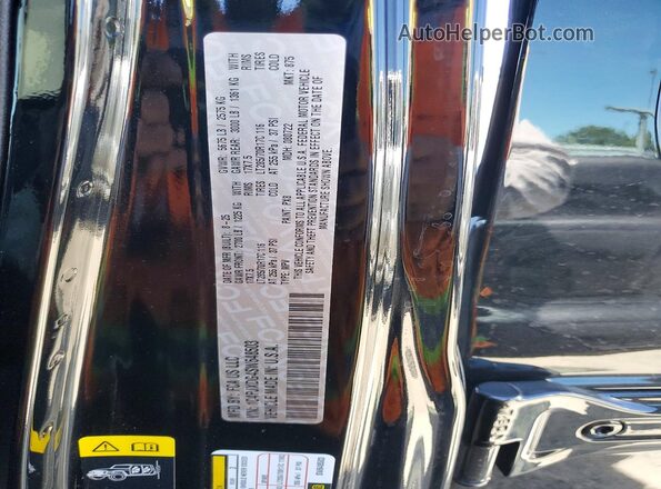 1C4PJXDG4SW648503 2025 JEEP WRANGLER Black Vista de la etiqueta del VIN