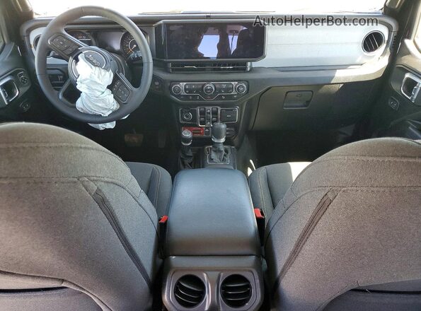 1C4PJXDG4SW648503 2025 JEEP WRANGLER Black Vista del salpicadero