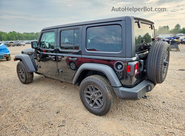 1C4PJXDG5RW244040 2024 JEEP WRANGLER Black Задня ліва чверть