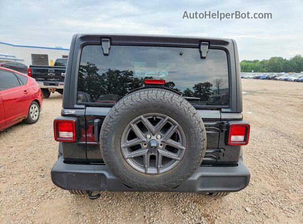 1C4PJXDG5RW244040 2024 JEEP WRANGLER Black Вид ззаду