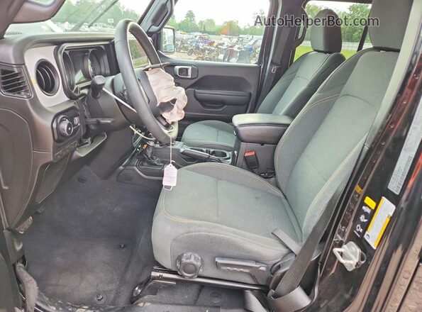 1C4PJXDG5RW244040 2024 JEEP WRANGLER Black Вид салону спереду