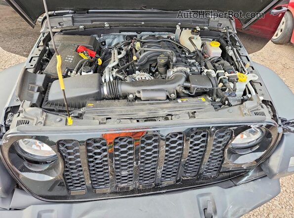 1C4PJXDG5RW244040 2024 JEEP WRANGLER Black Вид підкапотного простору