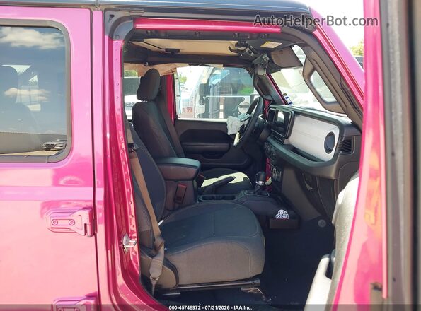 1C4PJXDG6RW326228 2024 JEEP WRANGLER Pink Vista interior delantera