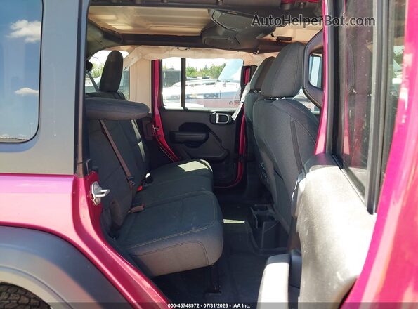 1C4PJXDG6RW326228 2024 JEEP WRANGLER Pink Vista de la etiqueta del VIN