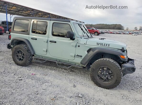 1C4PJXDG7RW279808 2024 JEEP WRANGLER Серый Передняя правая четверть