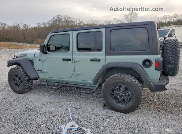 1C4PJXDG7RW279808 2024 JEEP WRANGLER Серый Задняя левая четверть