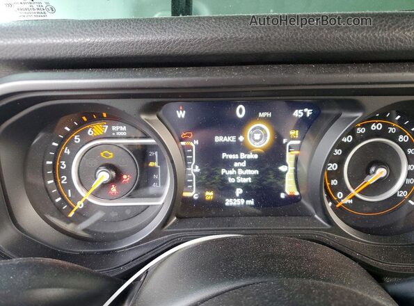 1C4PJXDG7RW279808 2024 JEEP WRANGLER Серый Вид щитка приборов
